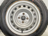 ダンロップ VAN01 155/80R14 88/86 /トヨタ純正  5.0J+ 100-4穴 4本