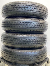 ブリヂストン V600 155/80R14 88/86 /トヨタ純正  5.0J+ 100-4穴 4本