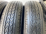 ブリヂストン V600 155/80R14 88/86 /トヨタ純正  5.0J+ 100-4穴 4本