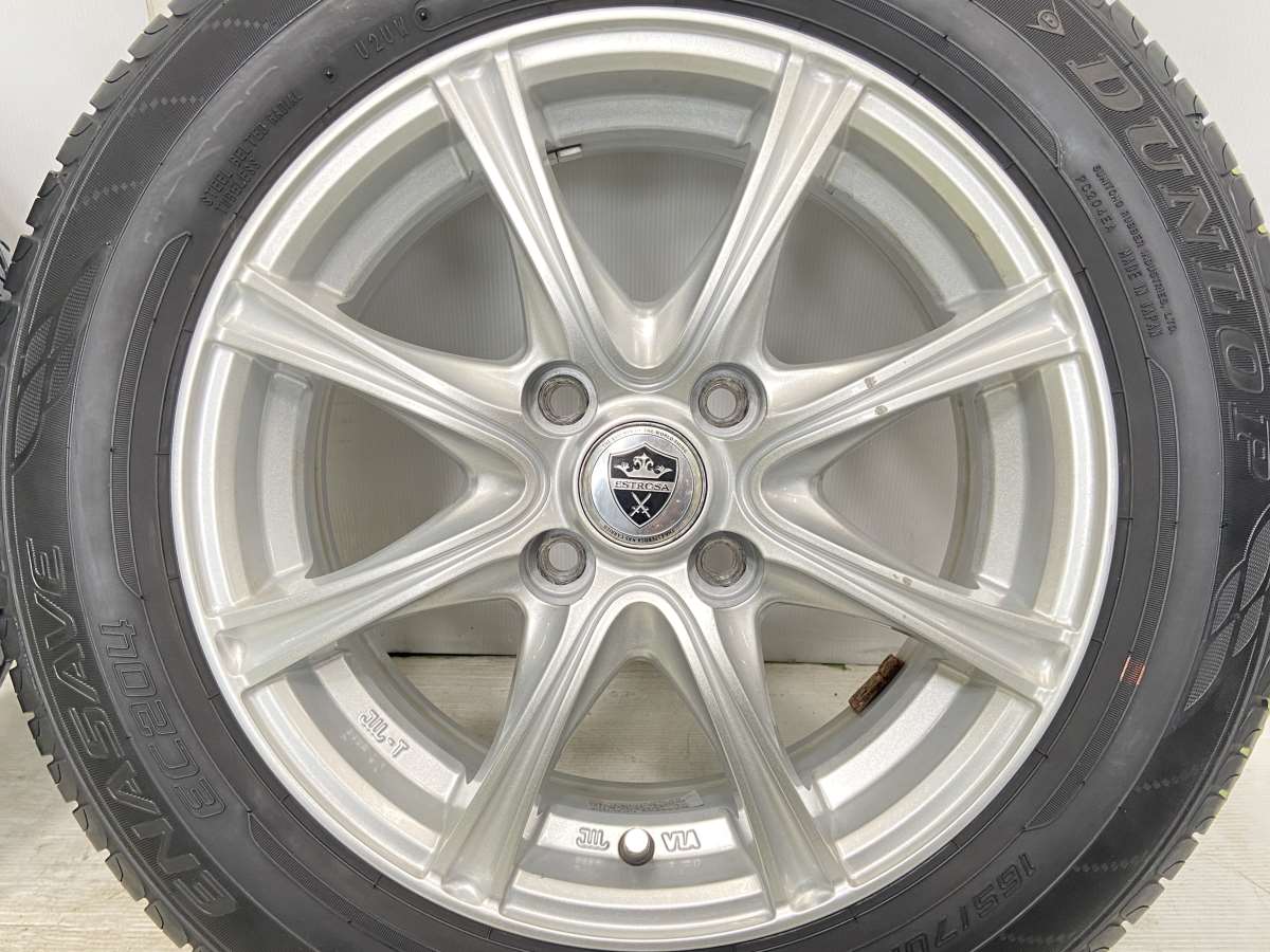 ダンロップ エナセーブ EC204 165/70R14 / ESTROSA 5.5J+38 100-4穴 4