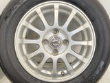 ヨコハマ エコス ES31 175/70R14  /日産純正  5.5J+40 100-4穴 4本