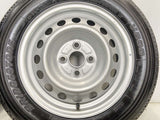 ブリヂストン V600 155/80R14 88/86N LT /トヨタ純正  5.0J+ 100-4穴 4本