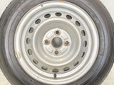 トーヨータイヤ H11 155/80R14 88/86N LT /　  5.0J+ 100-4穴 4本