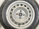 ヨコハマ ブルーアースVAN RY55 155/80R14 88/86N LT /トヨタ純正  5.0J+ 100-4穴 4本