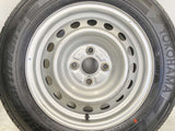 ヨコハマ ブルーアースVAN RY55 155/80R14 88/86N LT /トヨタ純正  5.0J+ 100-4穴 4本