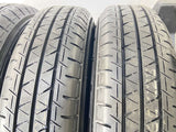ヨコハマ ブルーアースVAN RY55 155/80R14 88/86N LT /トヨタ純正  5.0J+ 100-4穴 4本