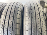 ヨコハマ ブルーアースVAN RY55 155/80R14 88/86N LT /トヨタ純正  5.0J+ 100-4穴 4本