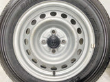 ブリヂストン V600 155/80R14 88/86N LT /トヨタ純正  5.0J+ 100-4穴 4本