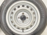 ブリヂストン V600 155/80R14 88/86N LT /トヨタ純正  5.0J+ 100-4穴 4本