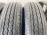 ブリヂストン V600 155/80R14 88/86N LT /トヨタ純正  5.0J+ 100-4穴 4本
