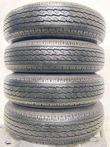 ブリヂストン V600 155/80R14 88/86N LT /トヨタ純正  5.0J+ 100-4穴 4本