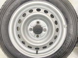 ブリヂストン V600 155/80R14 88/86N LT /トヨタ純正  5.0J+ 100-4穴 4本