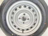 ダンロップ SP 175L 155/80R14 88/86N LT /　  5.0J+ 100-4穴 4本