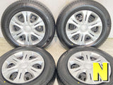ブリヂストン エコピア NH100 185/70R14  /日産純正  5.5J+ 100-4穴 4本