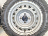 ブリヂストン V600 155/80R14 88/86N LT /トヨタ純正  5.0J+ 100-4穴 4本