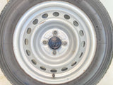 ブリヂストン V600 155/80R14 88/86N LT /トヨタ純正  5.0J+ 100-4穴 4本