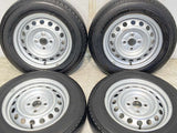 ブリヂストン V600 155/80R14 88/86N LT /トヨタ純正  5.0J+ 100-4穴 4本