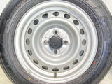 ヨコハマ ブルーアースVAN RY55 155/80R14 88/86N LT /トヨタ純正  5.0J+ 100-4穴 4本