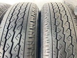 ブリヂストン V600 155/80R14 88/86N LT /　  5.0J+ 100-4穴 4本