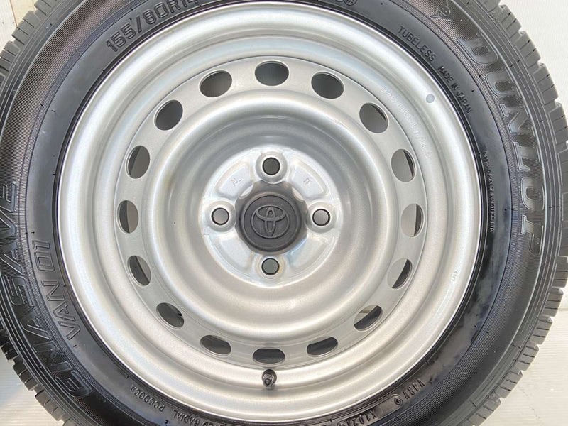 送料込み！145/80R12 80/78NダンロップVAN01新品21年製4本 - タイヤ