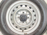 ブリヂストン V600 175R14 8PR /日産純正  5.0J+ 114.3-4穴 4本