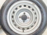 ブリヂストン V600 155/80R14 88/86N LT /トヨタ純正  5.0J+ 100-4穴 4本