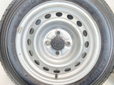 ブリヂストン V600 155/80R14 88/86N LT /トヨタ純正  5.0J+ 100-4穴 4本