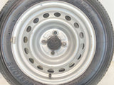 ブリヂストン V600 155/80R14 88/86N LT /トヨタ純正  5.0J+ 100-4穴 4本