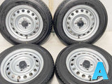 ブリヂストン V600 155/80R14 88/86N LT /トヨタ純正  5.0J+ 100-4穴 4本