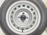 ブリヂストン V600 155/80R14 88/86N LT /トヨタ純正  5.0J+ 100-4穴 4本