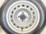 ブリヂストン V600 155/80R14 88/86N LT /トヨタ純正  5.0J+ 100-4穴 4本