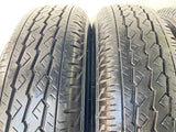 ブリヂストン V600 155/80R14 88/86N LT /トヨタ純正  5.0J+ 100-4穴 4本