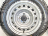ブリヂストン V600 155/80R14 88/86N LT /トヨタ純正  5.0J+ 100-4穴 4本
