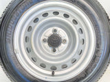 ブリヂストン V600 155/80R14 88/86N LT /トヨタ純正  5.0J+ 100-4穴 4本