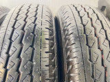 ブリヂストン V600 155/80R14 88/86N LT /トヨタ純正  5.0J+ 100-4穴 4本