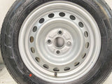 ヨコハマ ブルーアースVAN RY55 155/80R14 88/86LT /トヨタ純正  5.0J+ 100-4穴 4本