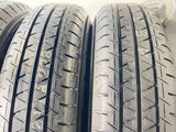 ヨコハマ ブルーアースVAN RY55 155/80R14 88/86LT /トヨタ純正  5.0J+ 100-4穴 4本