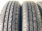 ヨコハマ ブルーアースVAN RY55 155/80R14 88/86LT /トヨタ純正  5.0J+ 100-4穴 4本