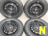ヨコハマ ブルーアースVAN RY55 155/80R14 88/86 LT /トヨタ純正  5.0J+ 100-4穴 4本