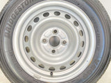 ブリヂストン V600 155/80R14 88/86 LT /トヨタ純正  5.0J+ 100-4穴 4本