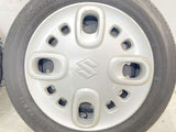 ブリヂストン ネクストリー 155/65R14  /スズキ純正  4.5J+ 100-4穴 4本