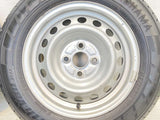 ヨコハマ ブルーアースVan RY55 155/80R14 88/86 LT /トヨタ純正  5.0J+ 100-4穴 4本