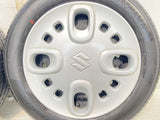 ヨコハマ S306 155/65R14・155/65R14 /スズキ純正  4.5J+・4.5J+ 100-4穴 4本