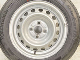 ヨコハマ ブルーアースVAN RY55 155/80R14 88/86LT /トヨタ純正  5.0J+ 100-4穴 4本