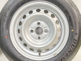 ダンロップ SP 175L 155/80R14 88/86LT /トヨタ純正 AL 5.0J+ 100-4穴 4本