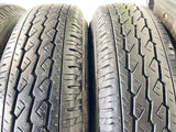 ブリヂストン V600 155/80R14 88/86LT /トヨタ純正 AL 5.0J+ 100-4穴 4本