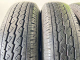 ブリヂストン V600 155/80R14 88/86LT /トヨタ純正 AL 5.0J+ 100-4穴 4本