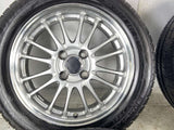 ダンロップ エナセーブ EC204 195/55R15  /　  6.0J+45 100-4穴 4本