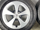 デュラン　ミューテック 195/65R15  /トヨタ純正 プリウス 6.0J+45 100-5穴 4本