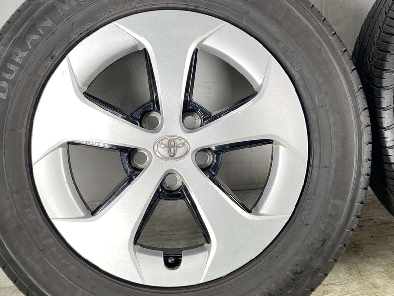 デュラン ミューテック 195/65R15 /トヨタ純正 プリウス 6.0J+45  
